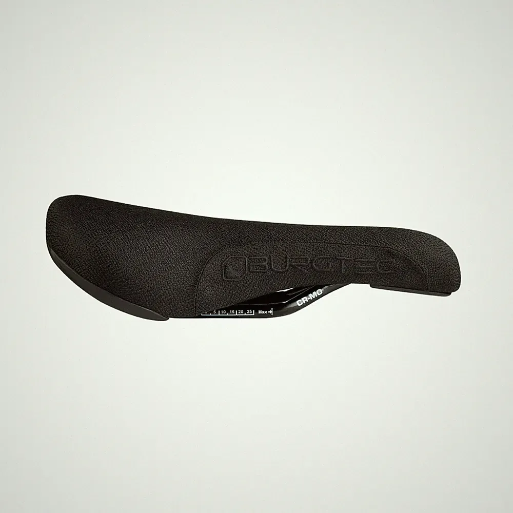 Burgtec The Cloud Boost Saddle - Ideal For Bike Parks & Dirt Jumping - Blck/Blck