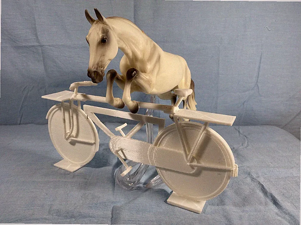**U Finish** CM Bicycle Jump for English Huntseat for Live or Photo Shows